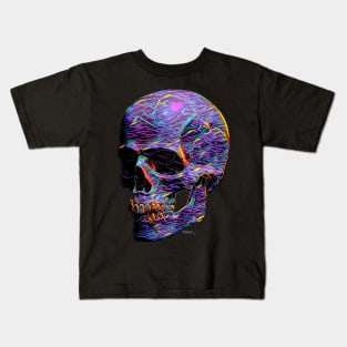 Neon Skull Kids T-Shirt